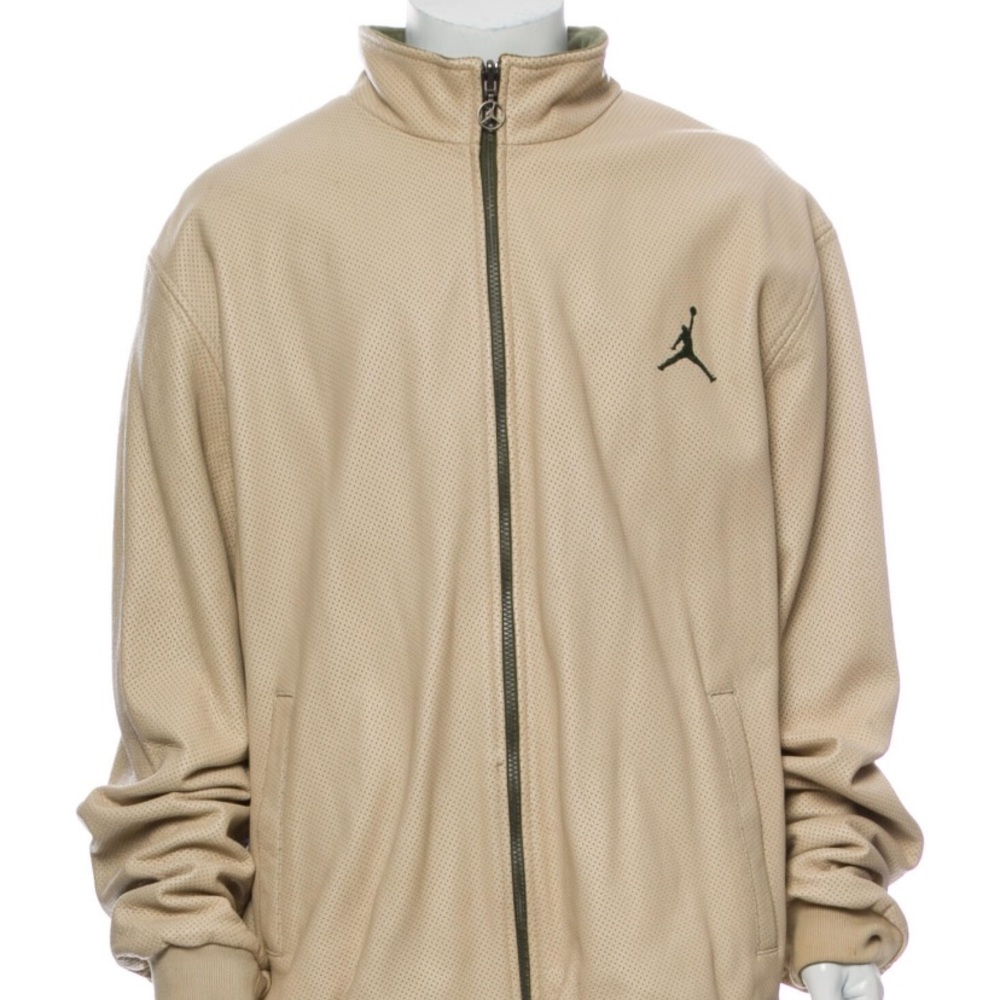 Ultra Rare Air Jordan 100% Leather Coat